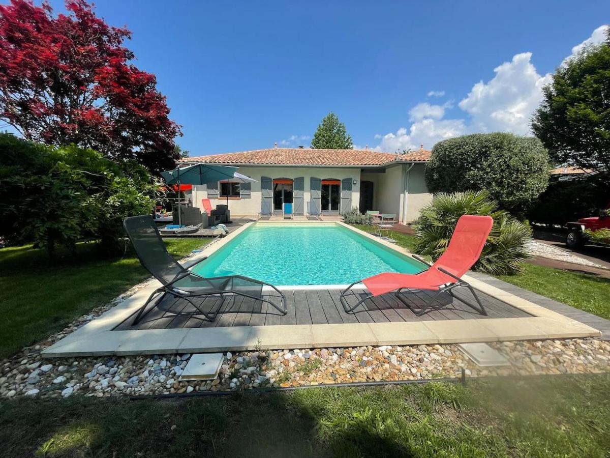 Villa Avec Piscine Andernos Les Bains Exterior foto
